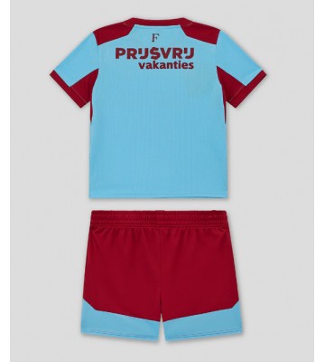 Feyenoord Tredjetrøje Børn 2025-26 Kortærmet (+ Korte bukser)